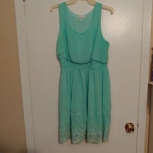Mint green dresd